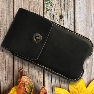Handyhülle aus Leder für den Gürtel. Universeller Gürtelclip. Telefonholster aus Leder. iPhone-Holster. Handyholster. Halfter. Telefonhalter aus Leder.