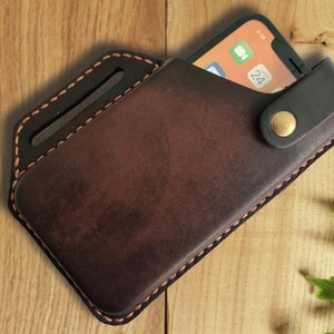 Custom Sized Cell Phone Holster, With magnetic closure + FREE PERSONALIZATION