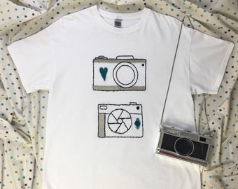 Embroidered Camera Shirt