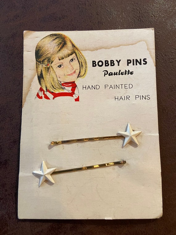 Paulette Hand Painted Bobby Pins