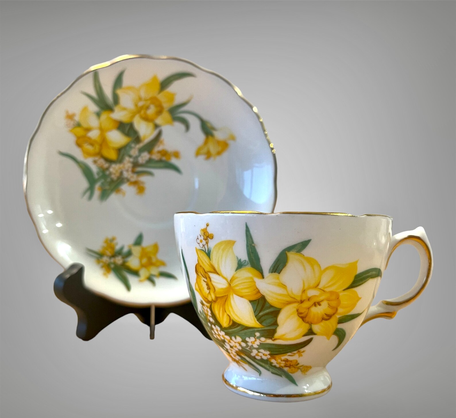 Bulk Lot of 4 Teacups & Saucers Mix and Matched Sets Yellows Etsy Canada