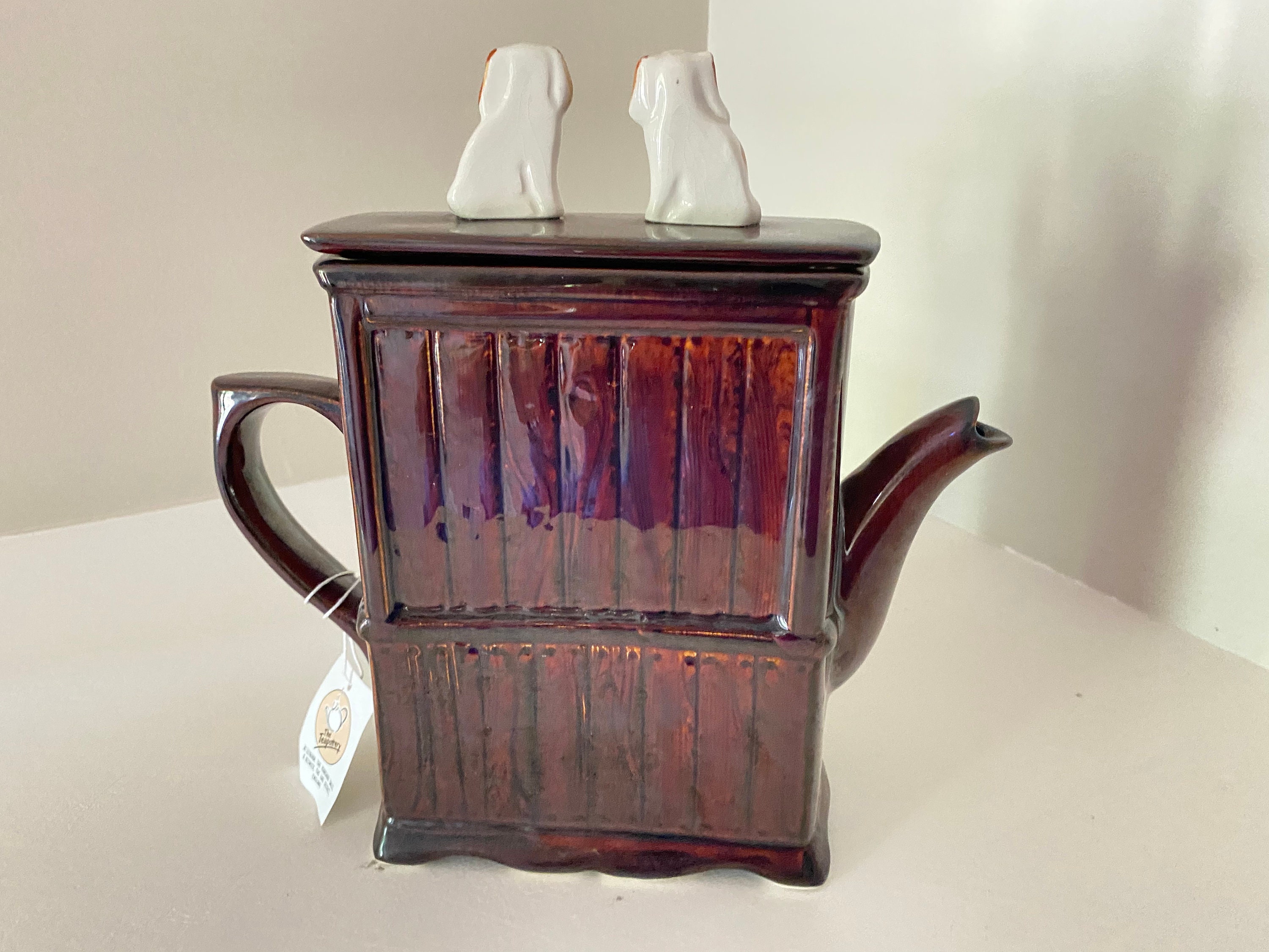 Swineside with Tags Teapottery Collectible TeaPot Welsh Etsy