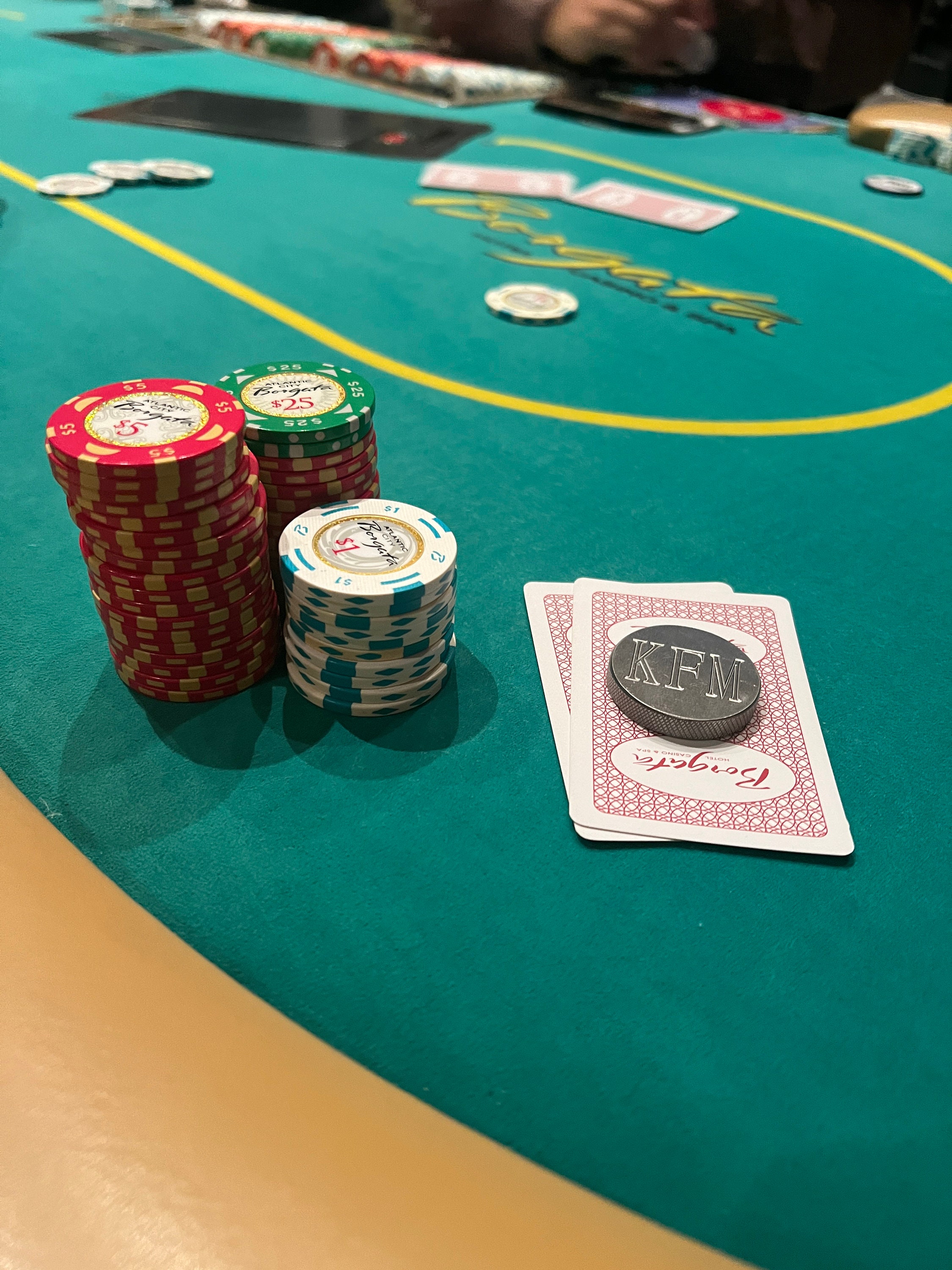 Poker Card Protectorpersonalized Stainless Steel Poker Card Etsy