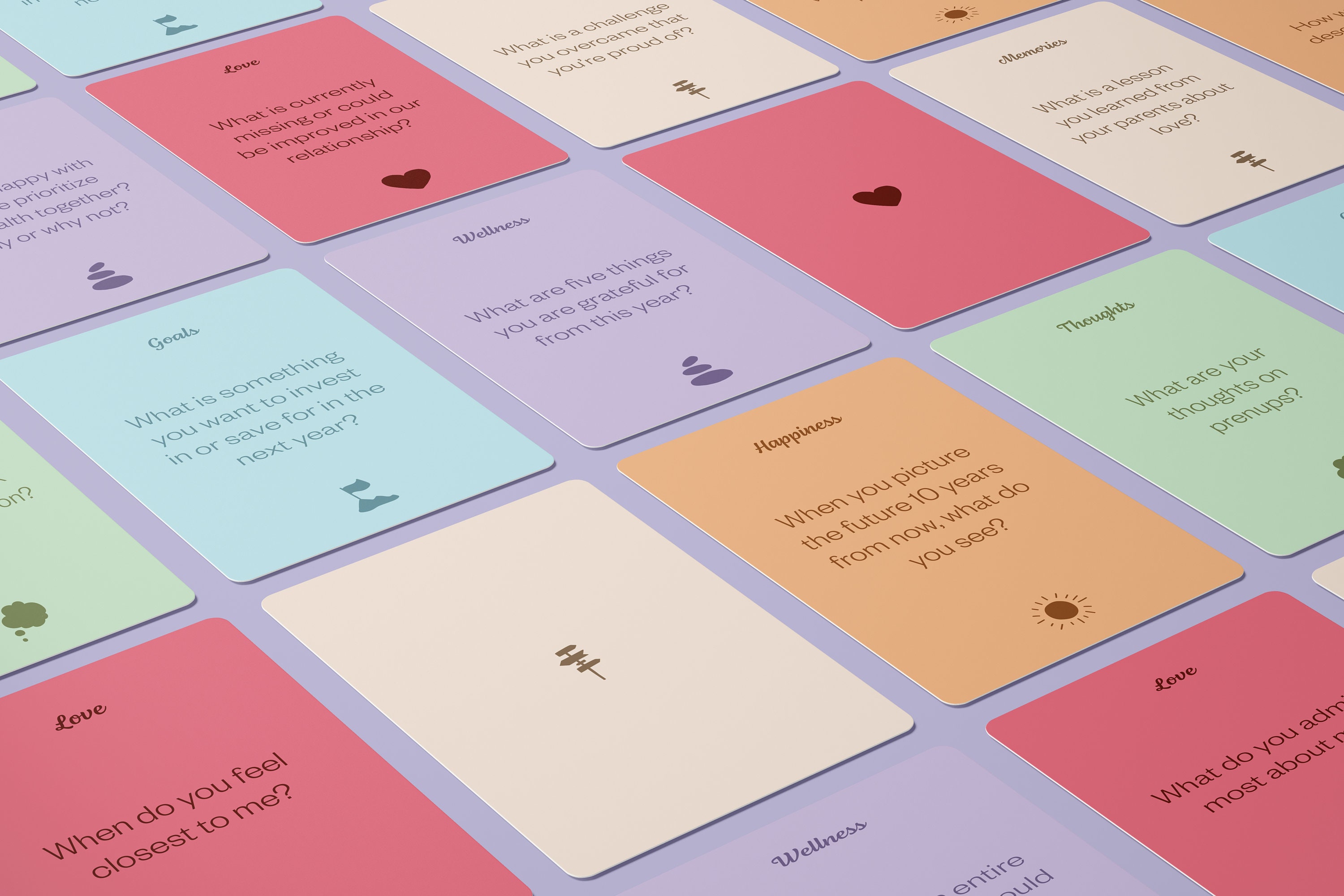 150 Conversation Cards for couples, printable Conversation Starter Cards | Relationship Conversation Starter | date night idea couples games