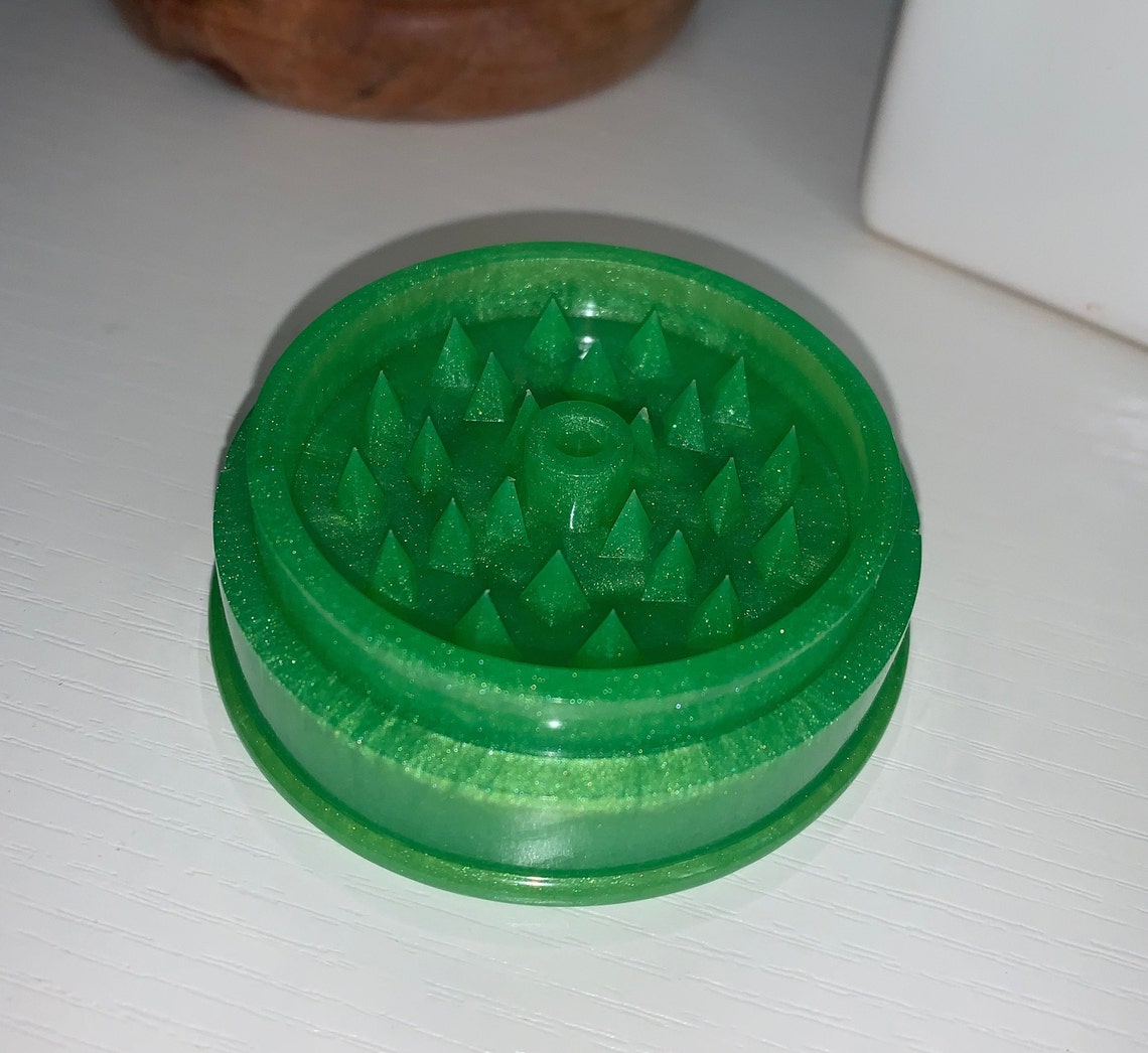 Handmade Resin Grinder custom colour Etsy
