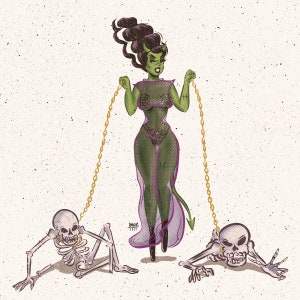 Spooky - Art print