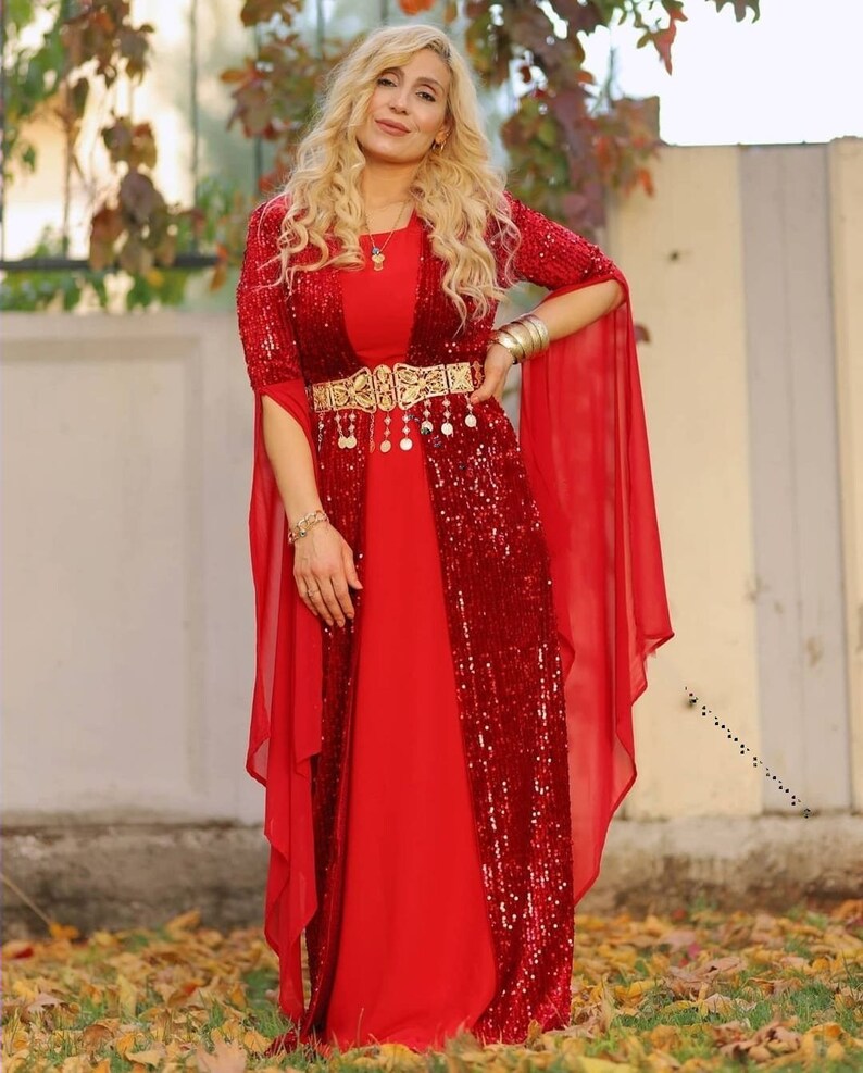 Kurdish Dress Ethnic Dress Tradiontal Dress Vintage Dress Etsy