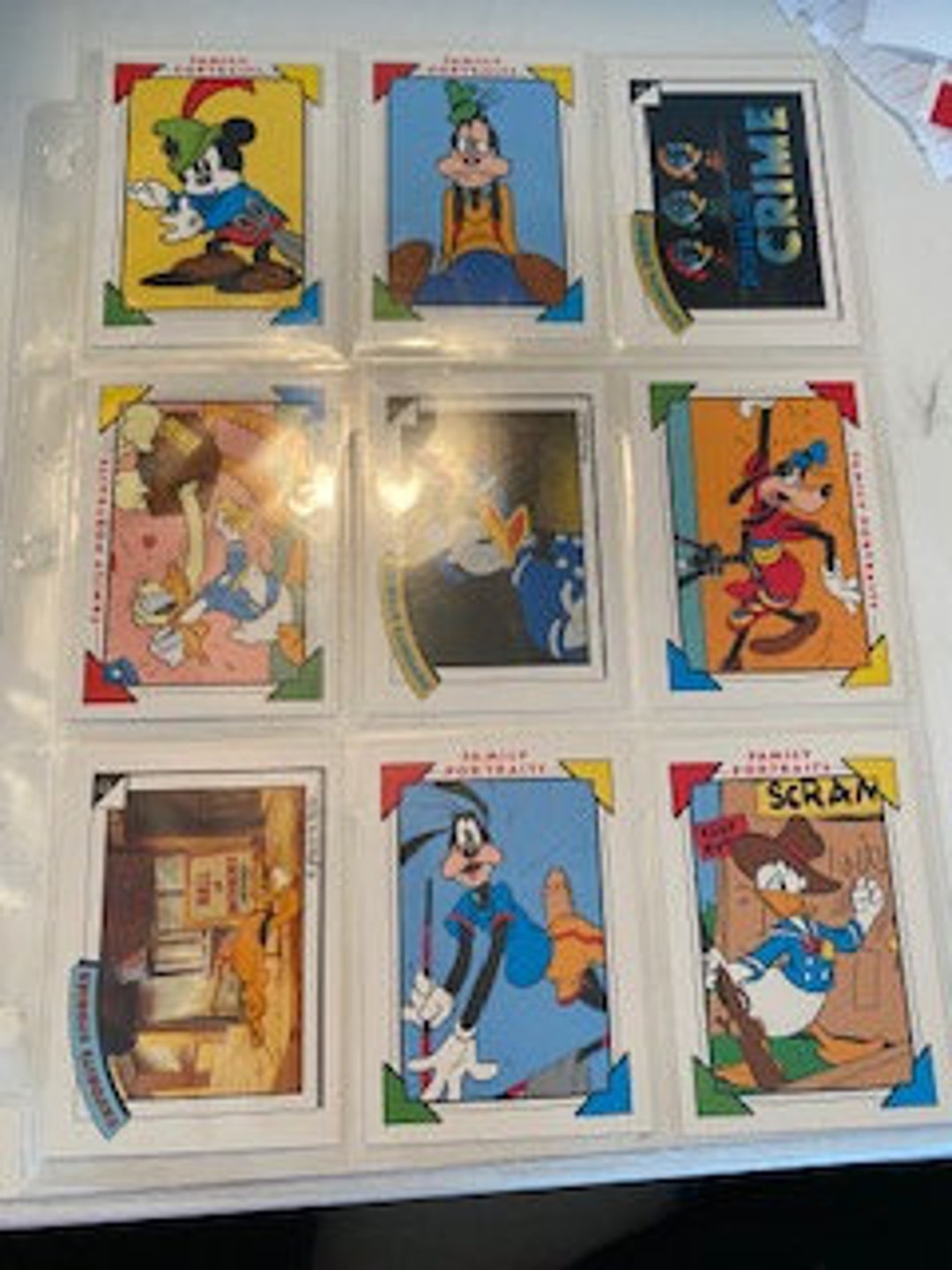 Vintage Disney Trading Cards Collection Etsy