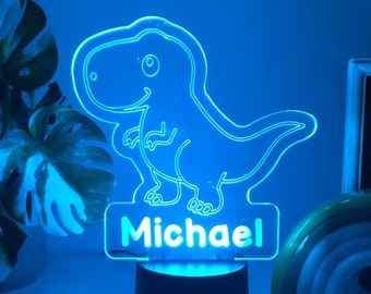 Dino Personalized Custom LED Night Light