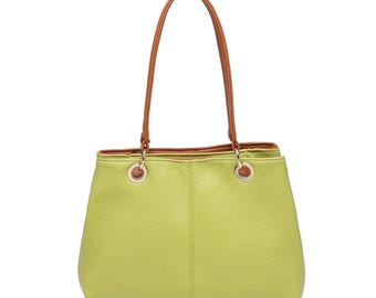 Vegan Leather Medium Shoulder Bag Ladies Fashion Tote Bag