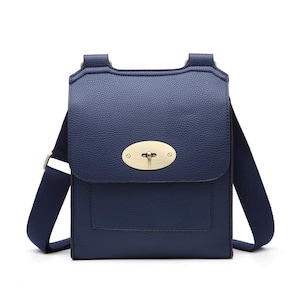 Damen Vegan Leder Satchel Crossbody Tasche | Umhängetasche| Bote | Reisetaschen Mädchen Uni Tasche