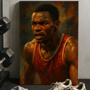 Athlete Digital Print