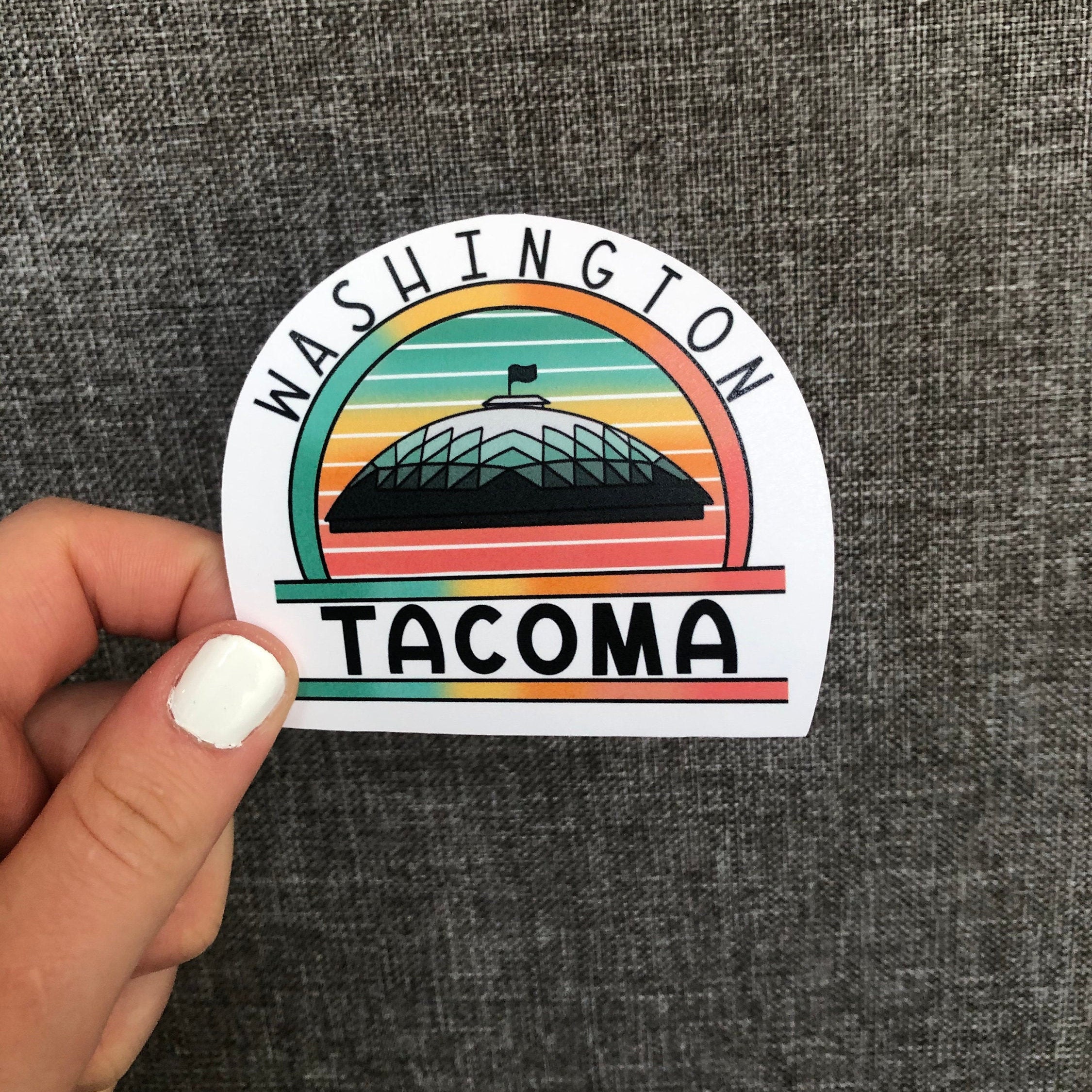 Washington Sticker Pacific Northwest Sticker Vinyl Etsy