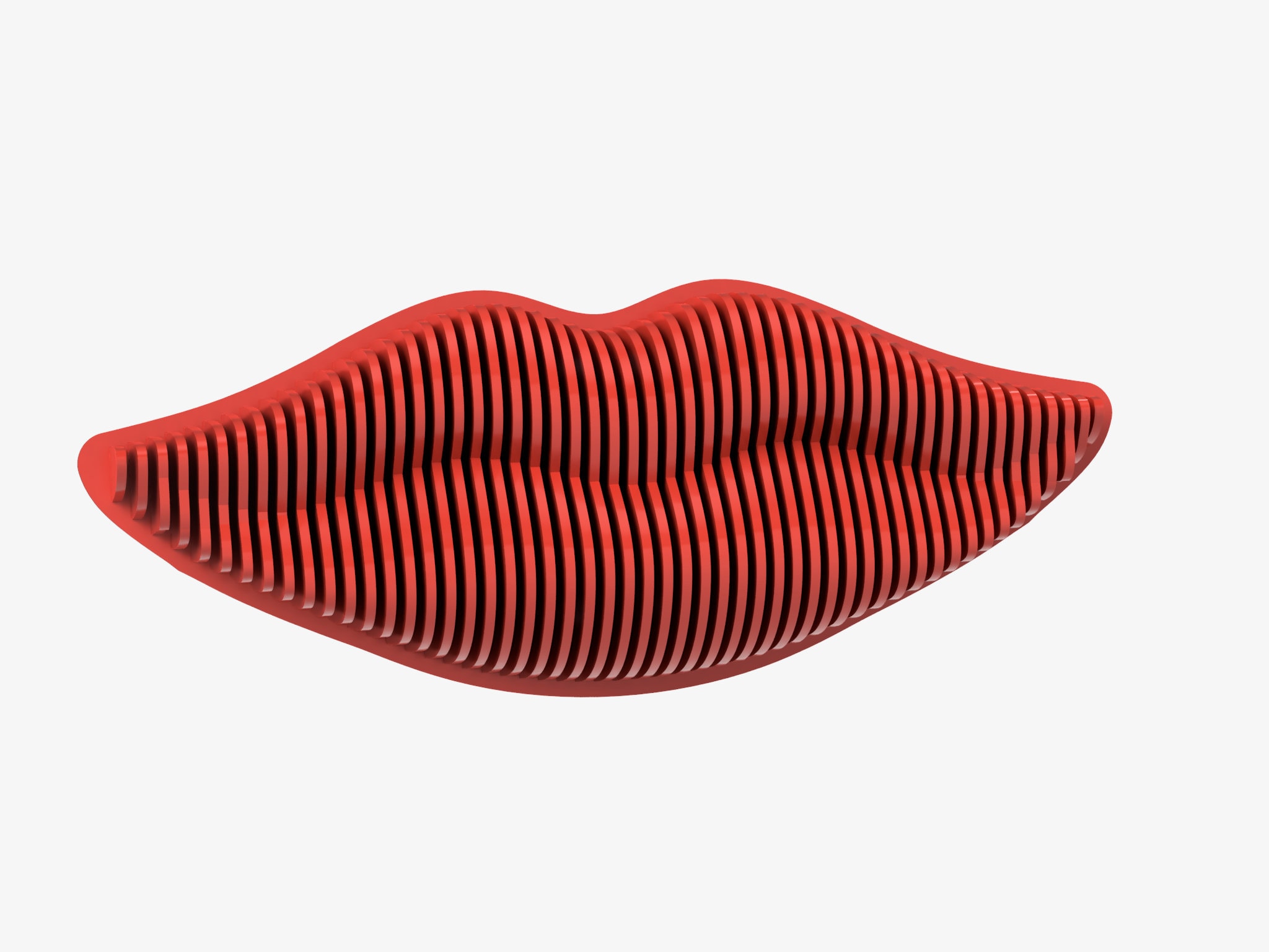 Lip Ripper Design Parametric Lips - File for Laser Cutting - Etsy