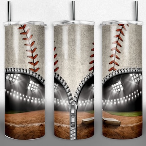Baseball Sublimationsbecher Designs, Baseball Becher wickeln, digitale Downloads des Bechers, Geburtstagsgeschenk für Baseballfan, Geschenk für Trainer
