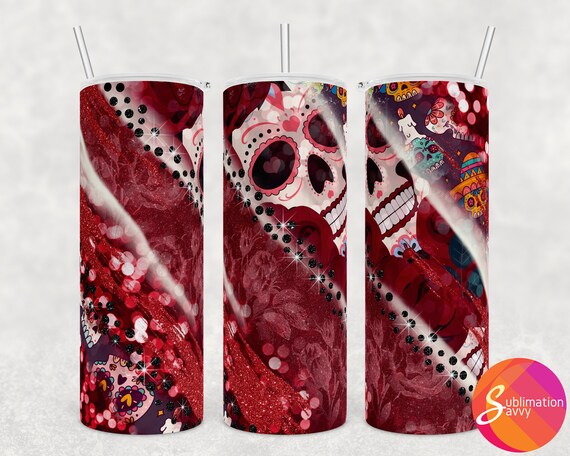 Halloween sublimation tumbler designs, spooky tumbler wrap, Halloween  sublimation file for her, diy gift for woman, 20 oz skinny wrap