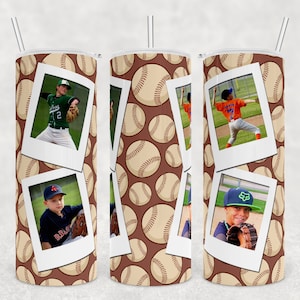 Enveloppement de tumbler d’image, tumbler maigre de 20 oz, pince de tumbler de base-ball, cadeau d’anniversaire pour le fils, cadeau de remerciement pour l’entraîneur, cadeau de Pâques pour le mari