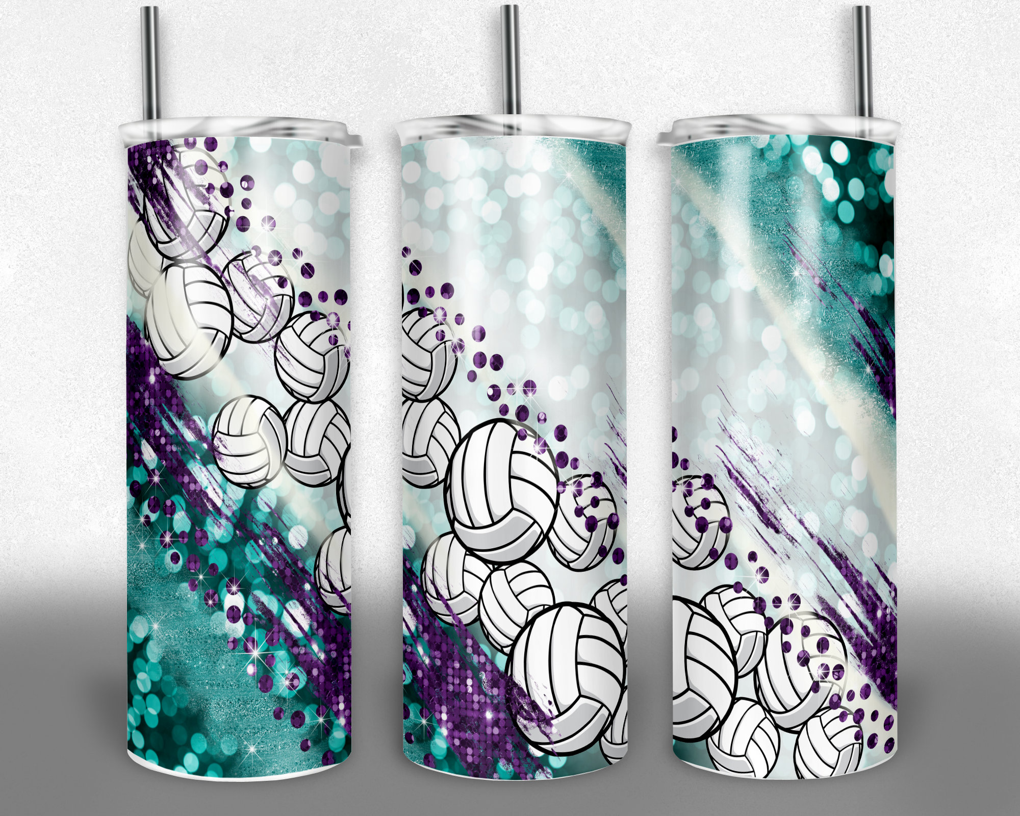 Volleyball Tumbler Design Sublimation Tumbler for Girl Etsy