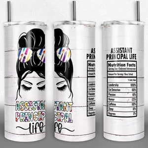 Adjointe principale à la conception de gobelets à sublimation pour un emballage de gobelet de 20 oz pour un ami, un gobelet de valeur nutritive à télécharger pour une sœur
