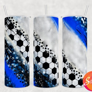 Soccer sublimation tumbler wrap for daughter, sublimation design, soccer tumbler design, 20 oz skinny straight wrap, christmas wrap for him