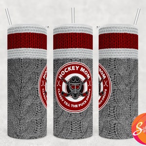 Hockey tumbler sublimation, 20 oz sublimation tumbler wrap, hockey mom tumbler designs, christmas tumbler for woman, hockey tumbler for her