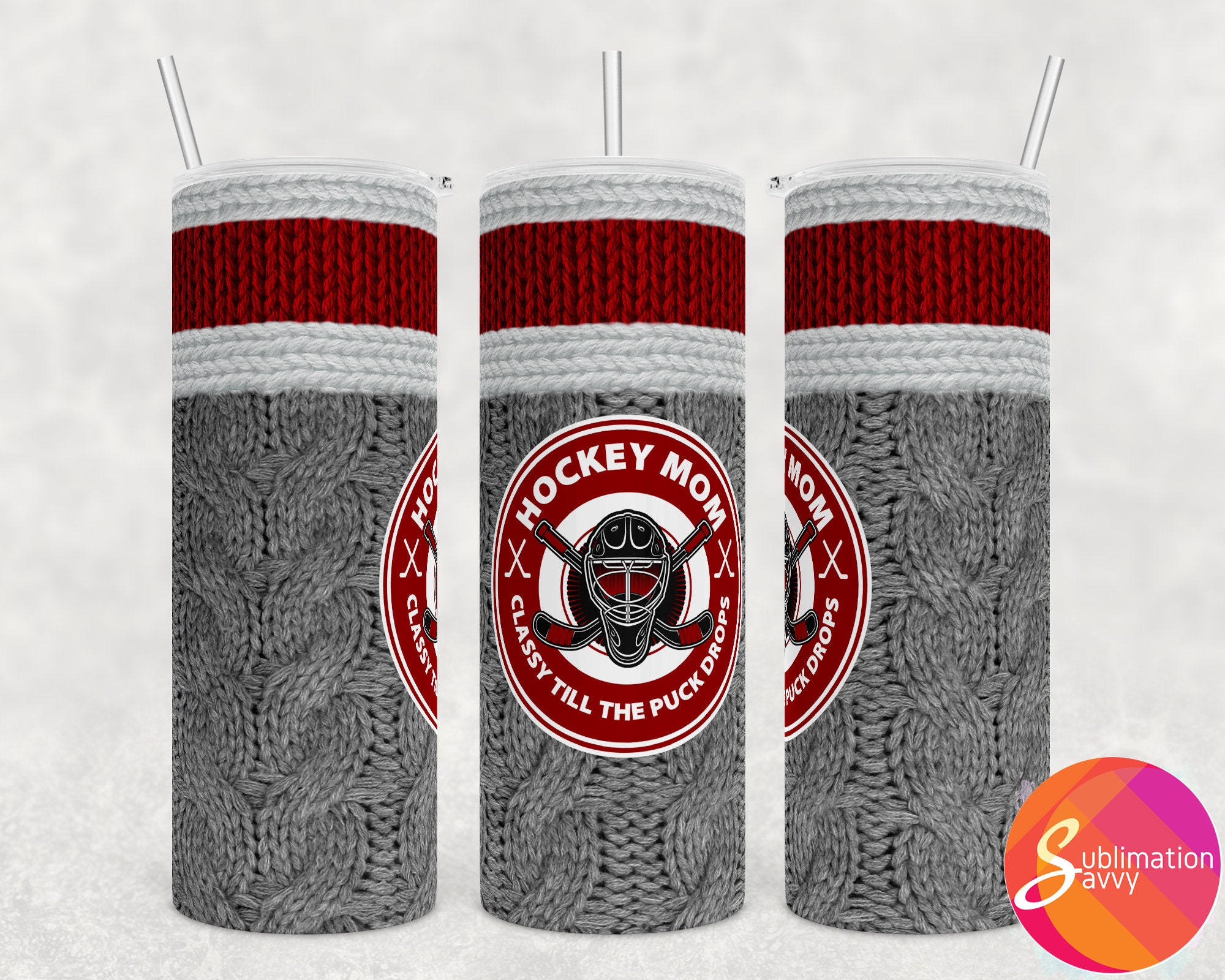 Hockey Tumbler Sublimation 20 Oz Sublimation Tumbler Wrap Etsy