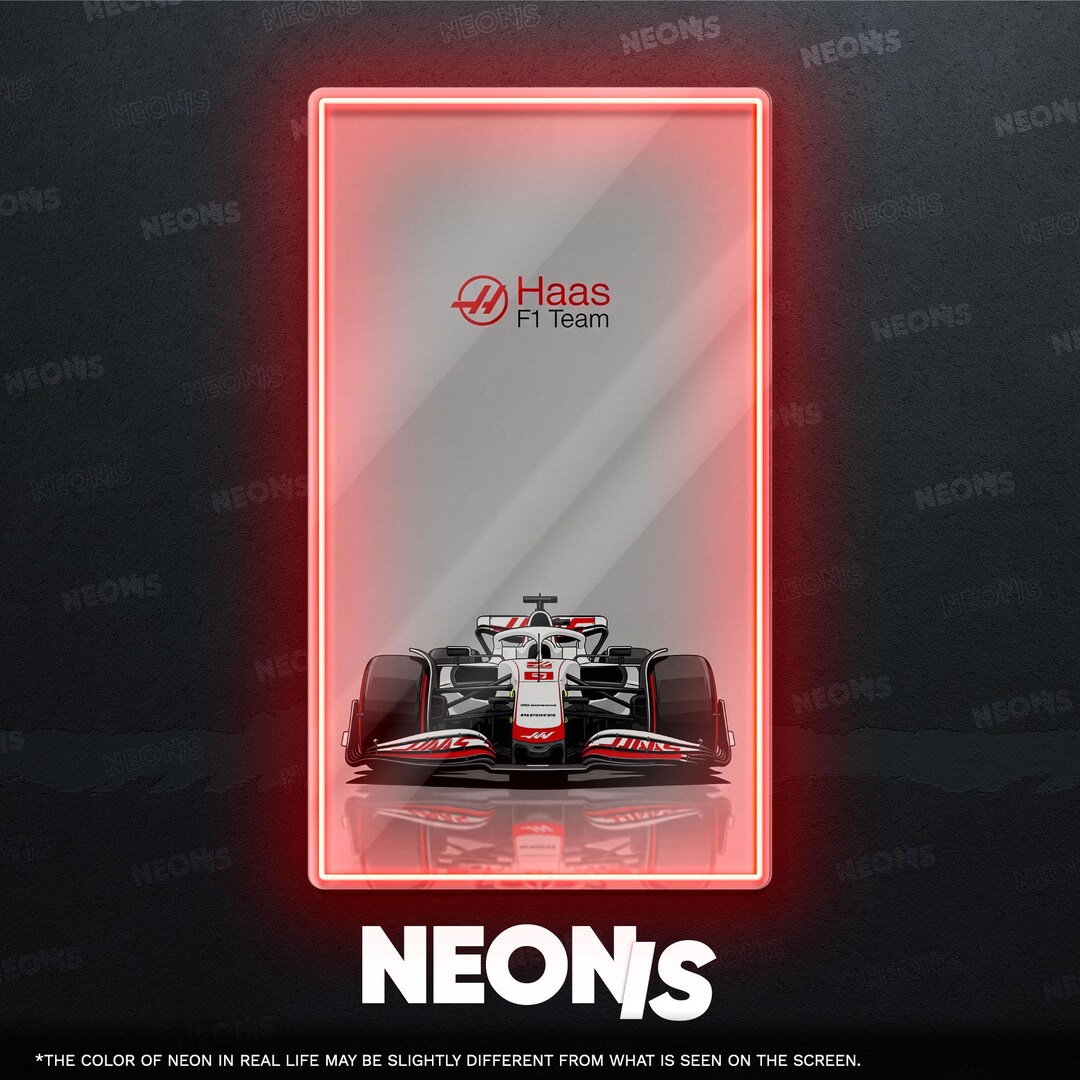 F1 Racing Car LED Neon Sign for Motorsports Fans, Perfect Neon Wall Art ...