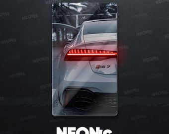 Insegna al neon a LED per appassionati di auto, perfetta per gli amanti delle automobili e per decorare il garage, con un'accattivante luce al neon moderna da parete.