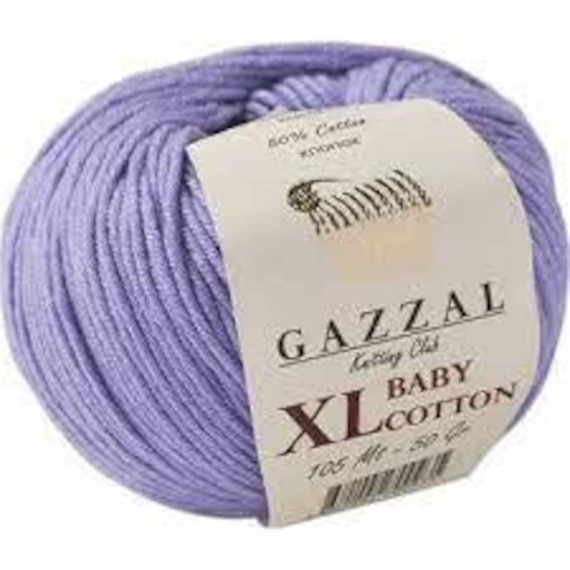 Gazzal Baby Cotton Xl Thick Cotton Yarn Knitting Yarn Etsy