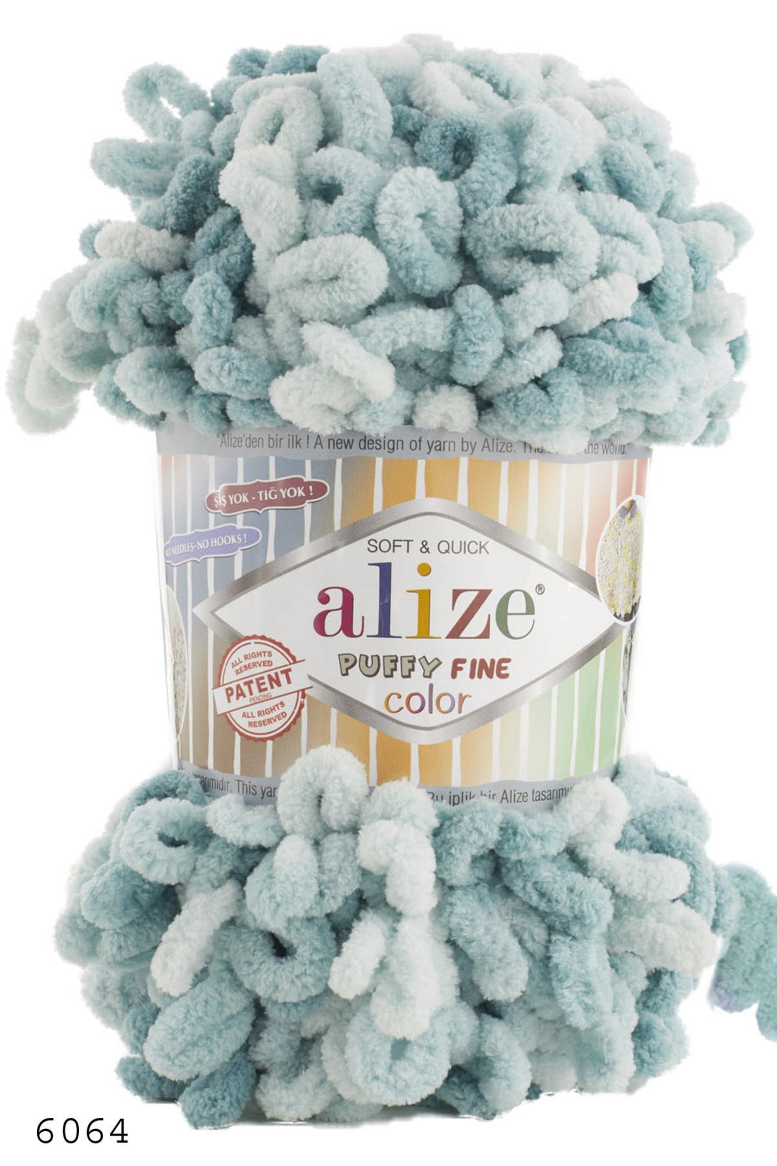 LOOP YARN Bulky Yarn Alize Puffy Fine Color Baby Blanket Etsy