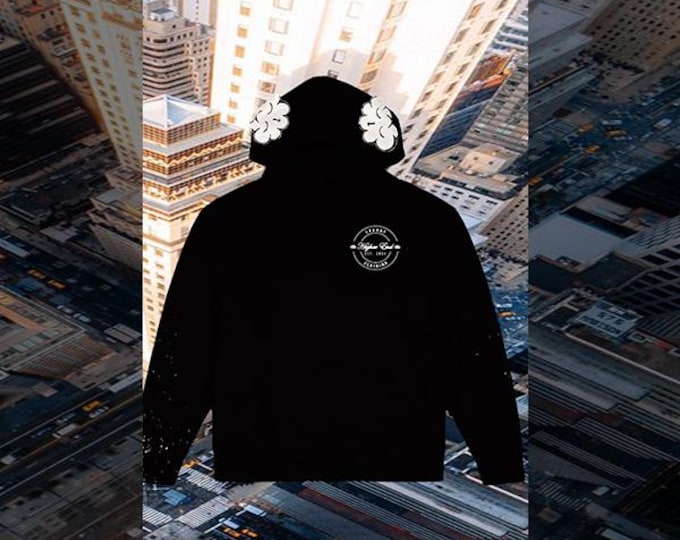 Higher End Emblem Pullover Hoodie