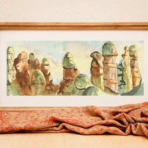 Canyonlands National Park Watercolor Print