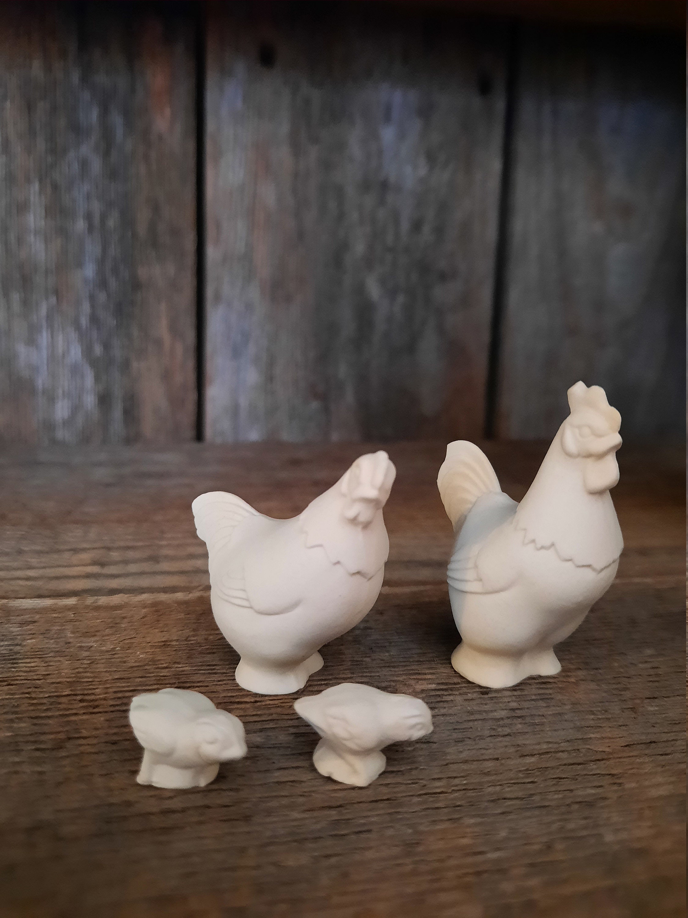 Unpainted Ceramic Bisque Farm Ceramics Animal Ceramic Paint Etsy