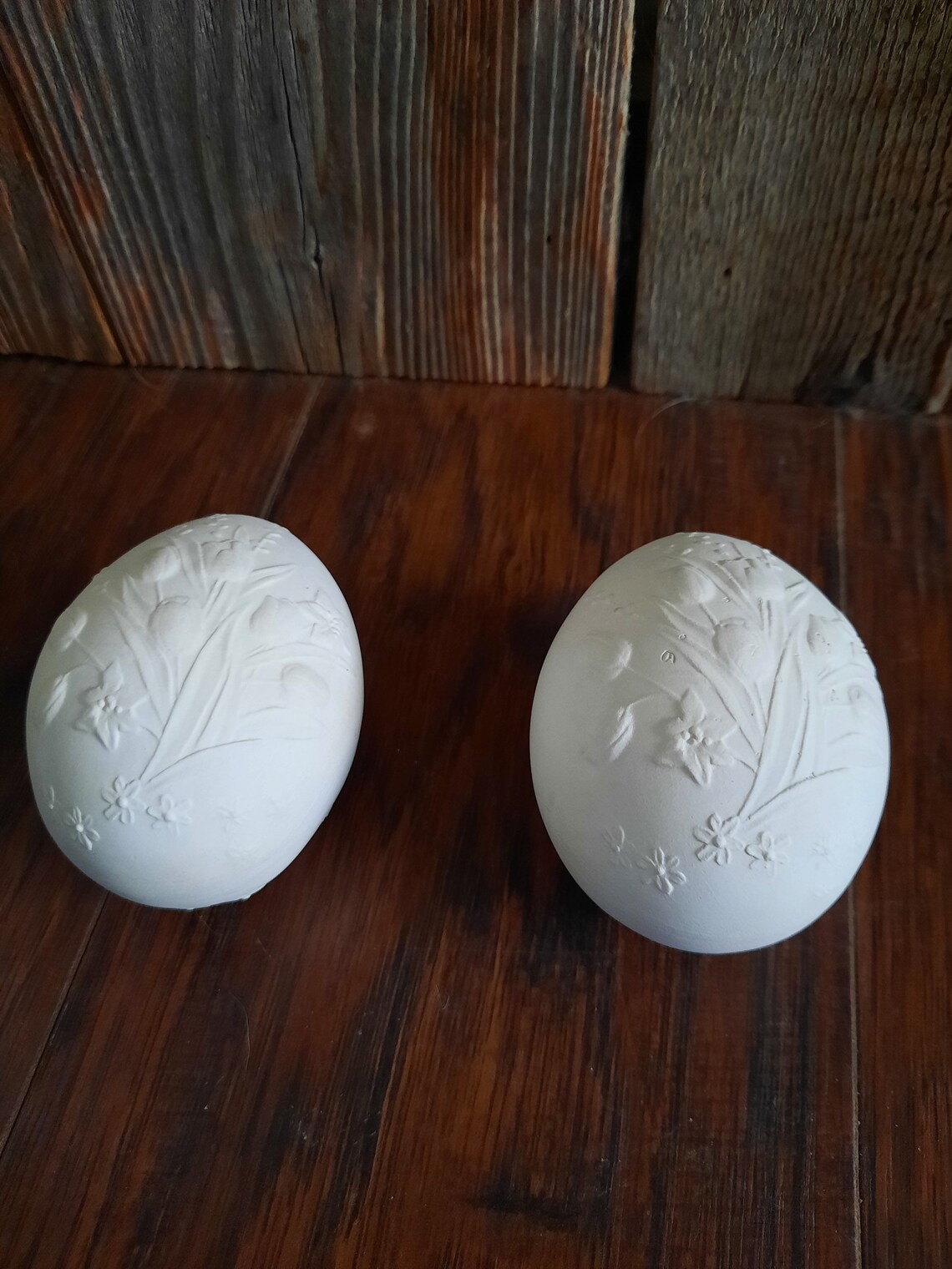 Unpainted Ceramic Egg You Paint Ceramic Easter Egg Unpainted Etsy