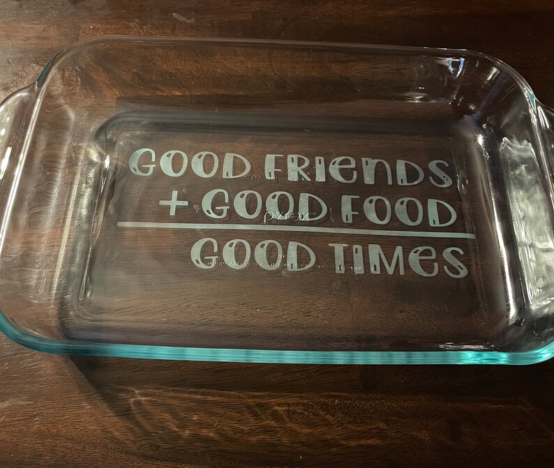 Personalized Etched Baking Dish Fathers Day Gift Gift for Etsy