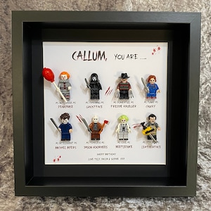 Horror Movie Night Light, Personalized Free, LED Night Lamp, With Remo – Mirror Magic Store