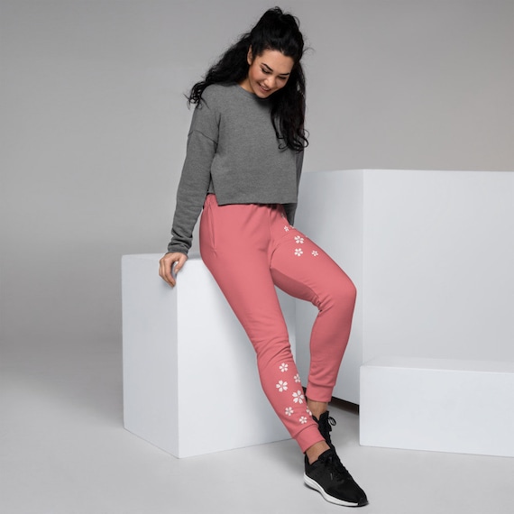 Cherry Blossom Joggers Women's Recycled Sweatpants With All-over Cherry  Blossoms Print Sizes XS 3XL Women's Joggers -  Israel