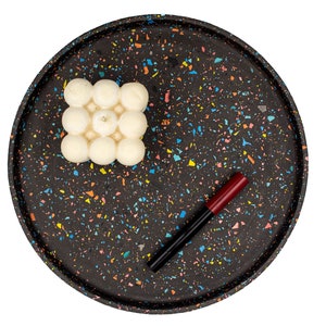 Handmade Terrazzo Large Tray | Modern Home Decor