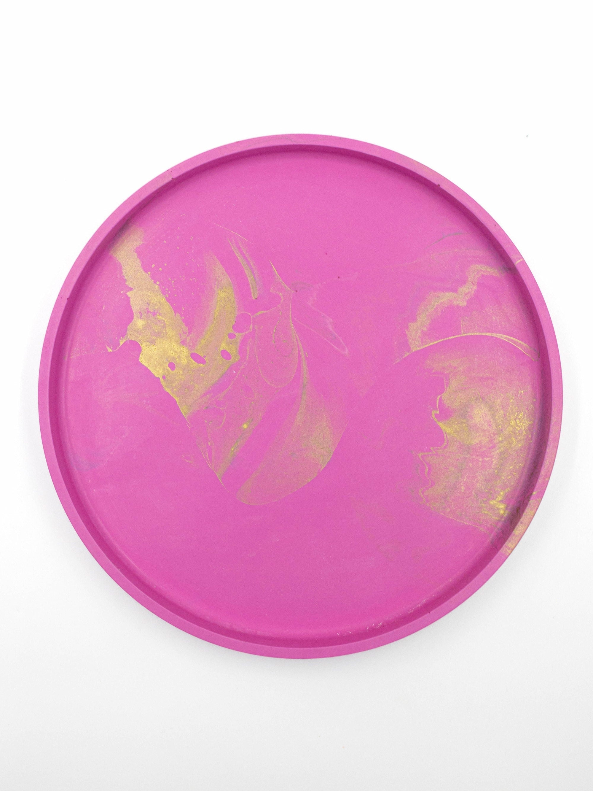 Golden Fuchsia Eco Resin Tray