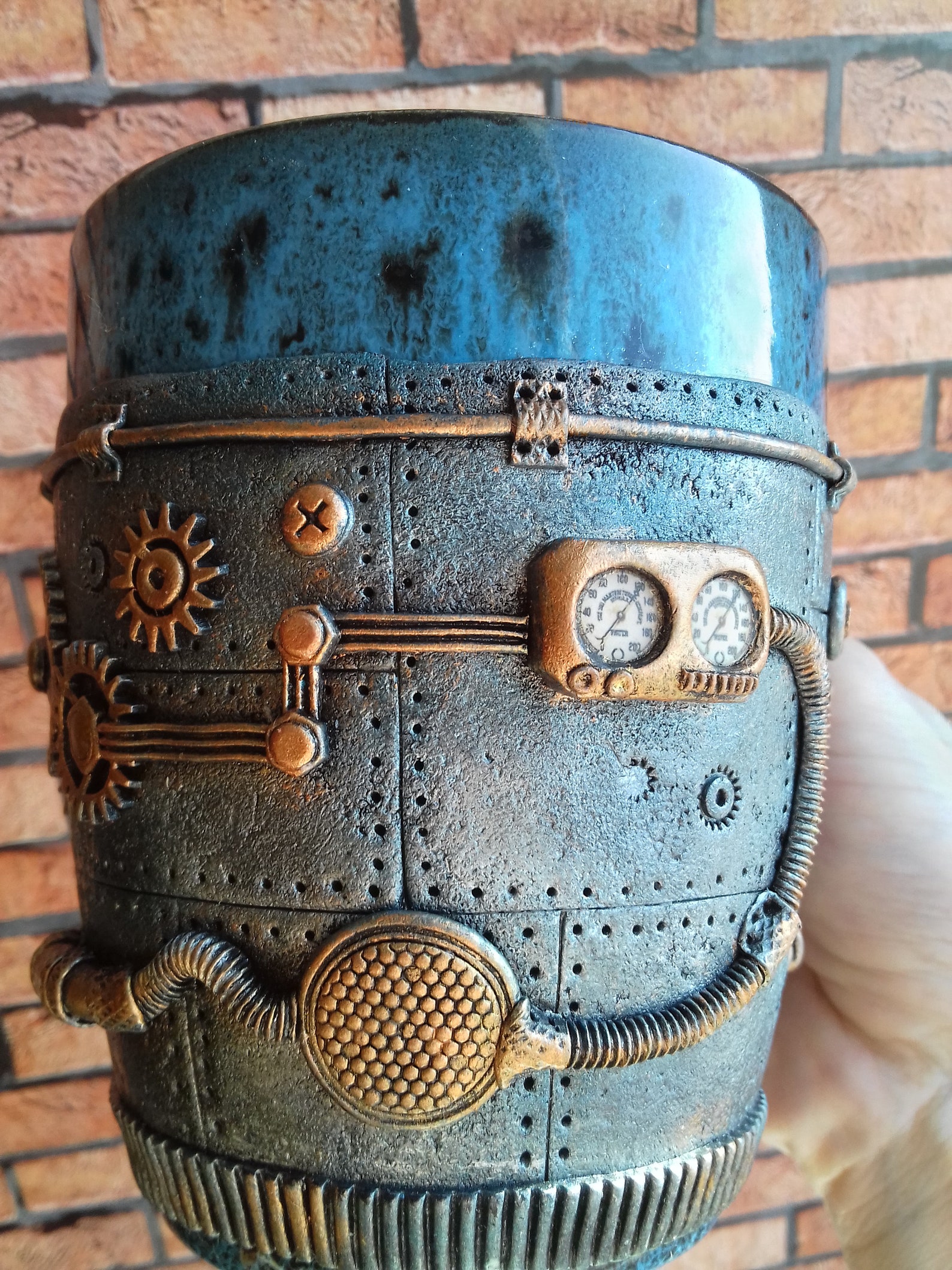 Gearing Mug Gear cup Engineer Mug Steampunk Cup Steam punk Etsy