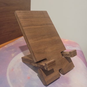 Cell Phone Stand File for CNC cutting diy contains svg, crv, dxf, pdf compact for travel