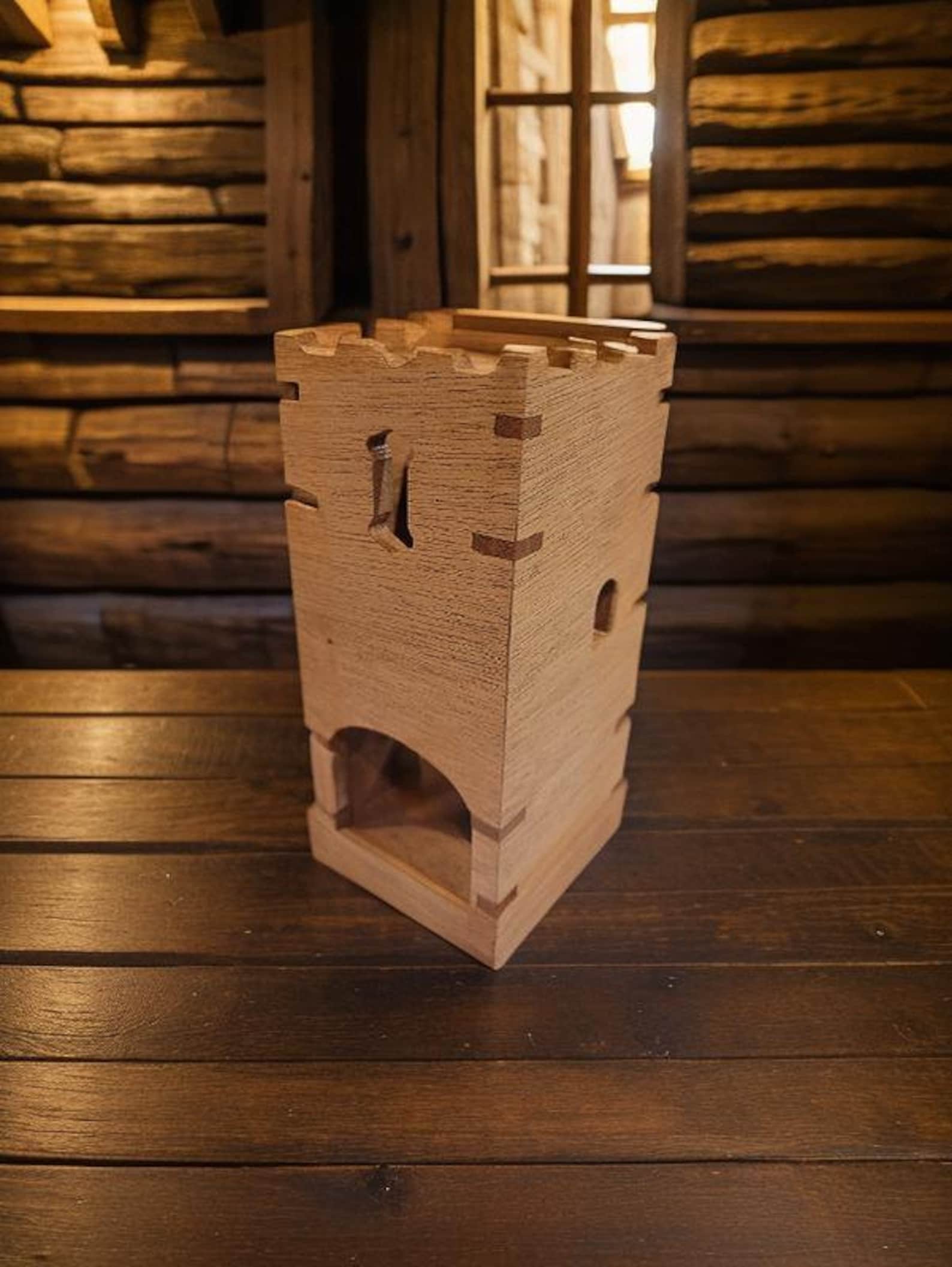 CNC Files: DND Dice Box & Tower Pocket Sized, Dungeons and Dragons, Cut ...