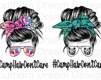 Download Camping Hair Svg Etsy