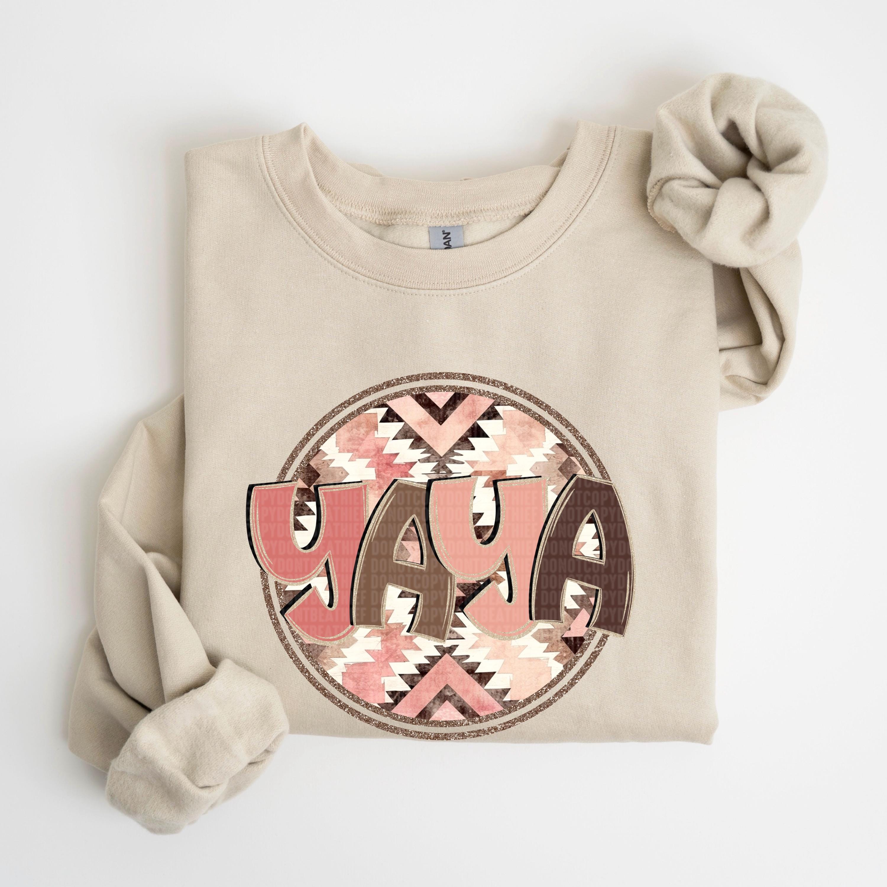 Yaya Western Name Title PNG | Trendy, Yaya, Western, Aztec, Circle