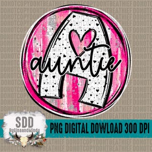 Tante Valentijnsdag, png | penseelstreken, hart, harten, valentijn, naam | Sublimatie downloaden | Direct te downloaden | DIGITAAL
