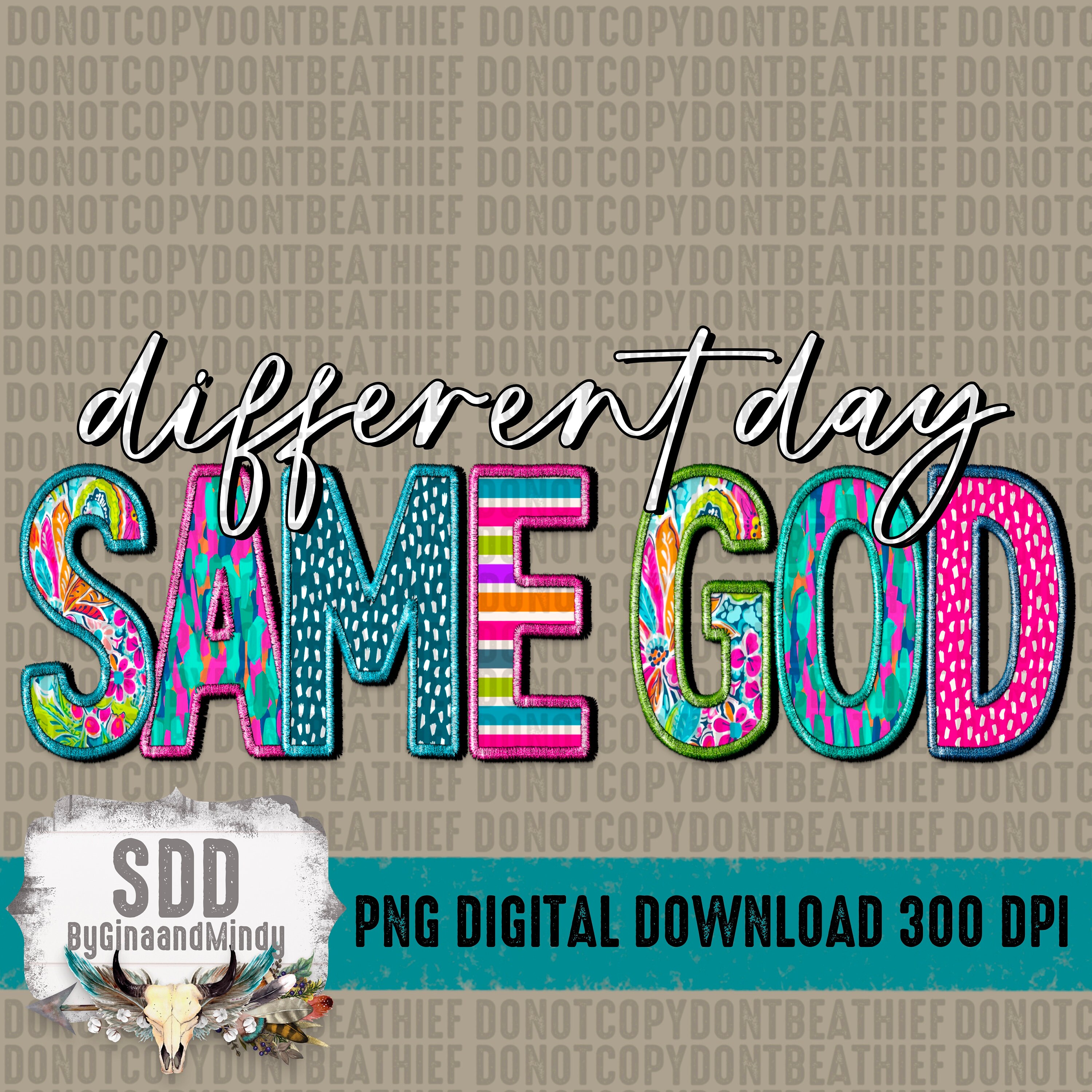 Same God Different Day PNG | Christian, Jesus, Faux Embroidery, Summer,  Saying, Faith | Instant Download, Sublimation | DIGITAL - Etsy Canada