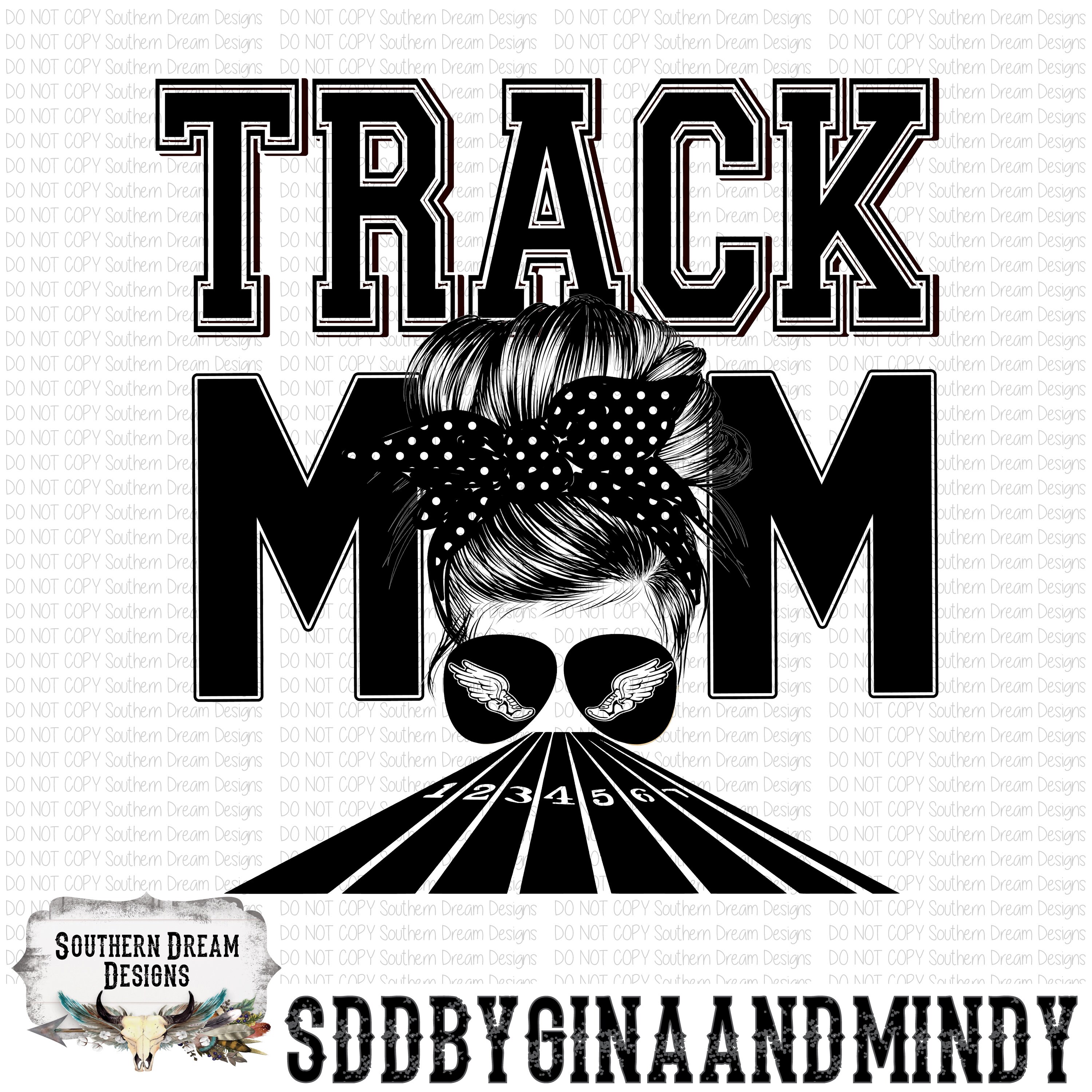 Track Mom PNG Track Running Sport Sports School Field | Etsy