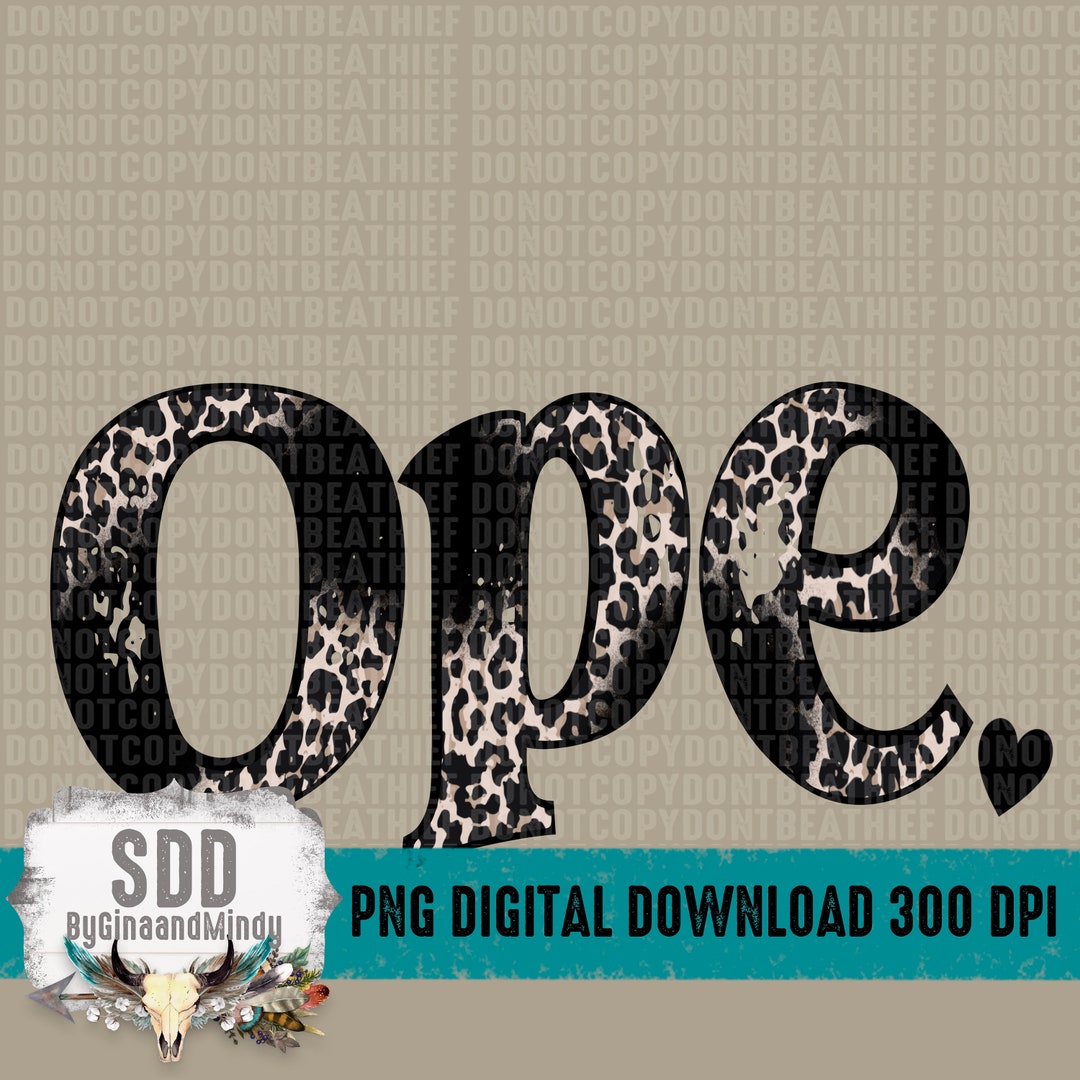 Ope PNG, Print, Sublimation, Midwest, Mid, West, Western, Midwestern