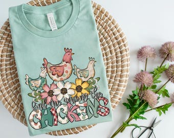 Find Me Among the Chickens PNG | Summer, Spring, Flowers, Chicken, Trendy | Instant Downloadable | Sublimation Download, DIGITAL PNG
