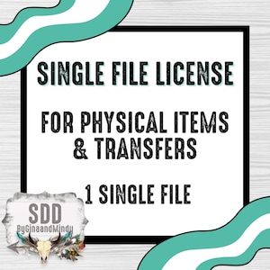Single File Commercial License